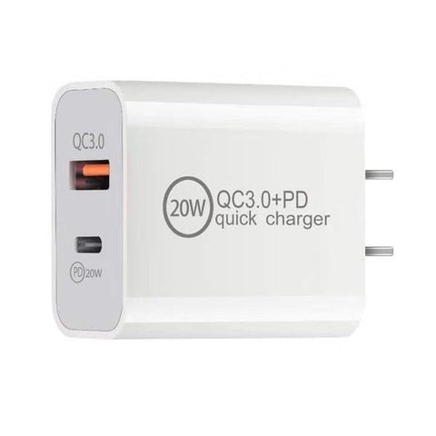 USB Wall Charger | 20W Quick Charge 3.0